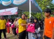 Kapolres Pantau Langsung Pelayanan Publik dan Aksi Sosial di Car Free Day