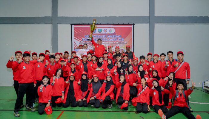 Kontingen Pangkalpinang Juara Umum Kejurda Pelajar 2025, Ini Rincian Perolehan Medalinya