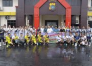 Tim Satreskrim Juara Petama Turnamen Sepakbola HUT Bhayangkara