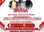 Aldi Taher, Julia Vio dan DJ Ronny Siap Goyang Mamuju