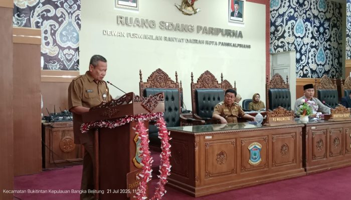 Setelah Perubahan, APBD Kota Pangkalpinang Berkurang 2 Milyar Lebih