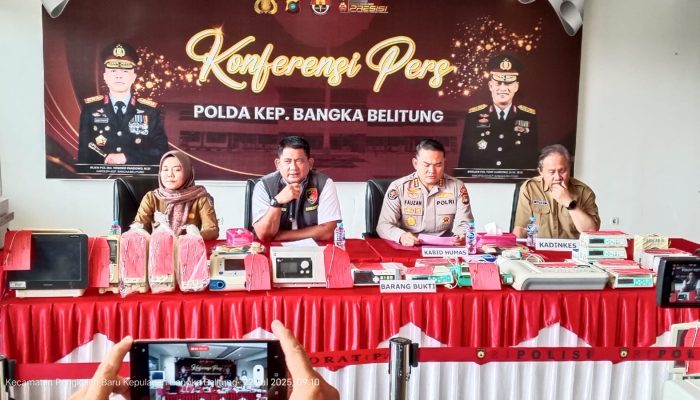 Kasus Hilangnya Ventilator Terungkap, 5 Orang Ditetapkan Tersangka, Kerugian 3 Milyar Lebih