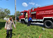 Nuryono Turun Langsung Padamkan Kebakaran di Jalur Perkantoran Gubernur