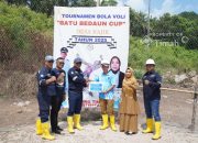 Dukung Turnamen Voli Batu Bedaun Cup