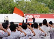 PT Timah Gelar Upacara di Pabrik dan Kantor Pusat