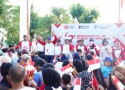 Belasan Ribu Warga Pangkalpinang Ikuti Jalan Santai