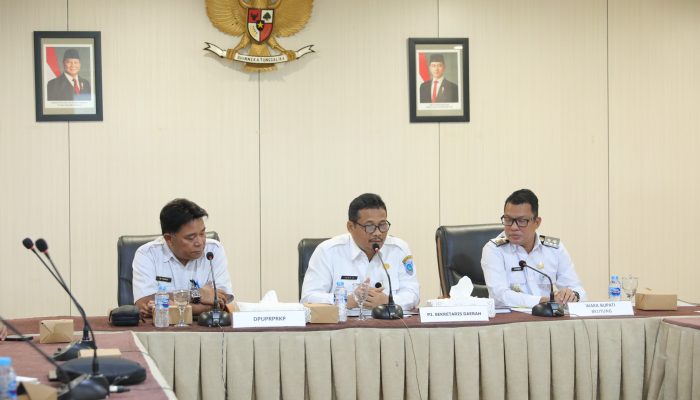 Sekda Buka Rapat Sinkronisasi Raperda RTRW Provinsi dan Kabupaten Belitung