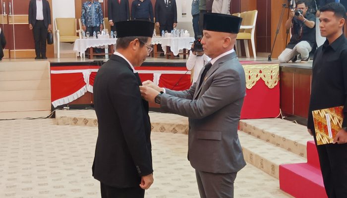 Agung Setiawan Resmi PAW Tarmizi Saat