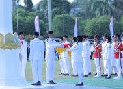 Upacara Penurunan Bendera Berlangsung Lancar dan Khidmat