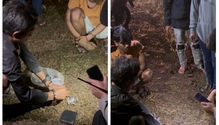 Tim Patroli Presisi Amankan 2 Pria di Pantai Pukan, Temukan 20 Paket Sabu