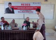 Rustamsyah Reses di SMA Negeri 1 Belinyu