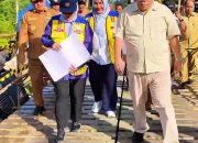 Tinjau Jembatan Putus Desa Air Ruak, Gubernur Pastikan Perbaikan Segera