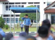 Upacara Peringatan Hari Kesaktian Pancasila di Halaman Kantor Gubernur