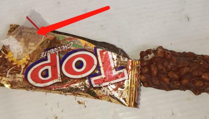 Bikin Gempar, Benda Diduga Sabu Ditemukan Dalam Kemasan Jajanan