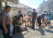 Kompak Gotong Royong Sambut HUT ke-80 TNI