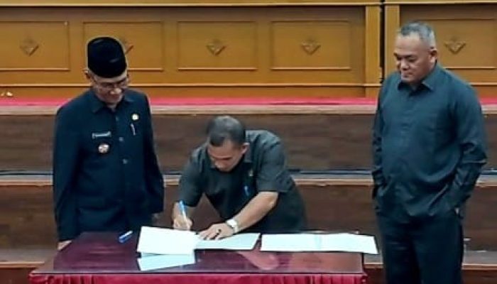 Raperda RPJMD Bangka Barat 2025-2029 Disahkan