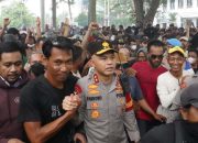 Kapolda Temui Massa Aksi Unras di PT Timah