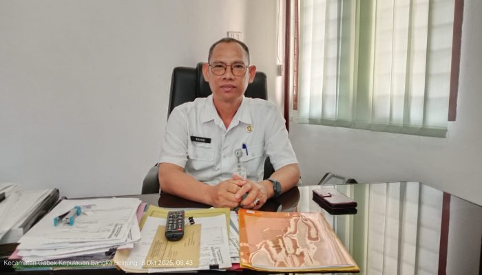 Di Kecamatan Gabek, 350 KPM Terima Bantuan Beras Cadangan Pangan Pemerintah