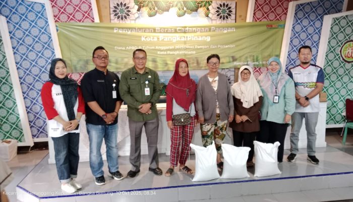 4 Ton Beras Dibagikan Untuk 400 KPM