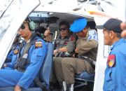 Jumpai Masyarakat Kepulauan Pakai Helikopter