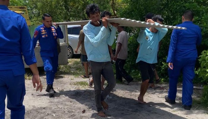 Kapolres Pimpin Pembangun Pondok Nelayan, Wujud Kepedulian terhadap Masyarakat Pesisir
