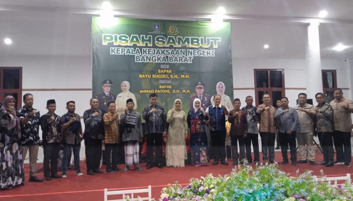 Bupati Hadiri Lepas Sambut Kajari Bangka Barat