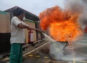 Bersama Pemerintah Desa Air Putih, PT TIMAH Gelar Pelatihan Tanggap Bencana