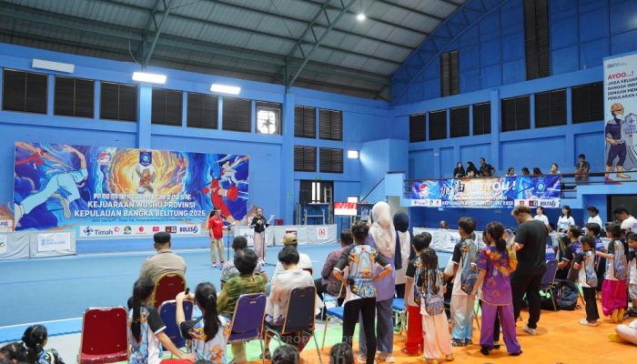 128 Atlit Ikut Kejurprov Wushu