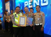 Aktif Jalankan Program Polisi Menyapa, Ditlantas Polda Babel Terima Penghargaan Dari Korlantas Polri