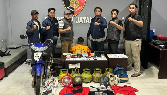 Teridentifikasi Dari Rekaman CCTV, Residivis Itu Kembali Ditangkap Tim Jatanras