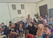 Sosialisasi Tertib Berlalu Lintas di Desa Gunung Pelawan