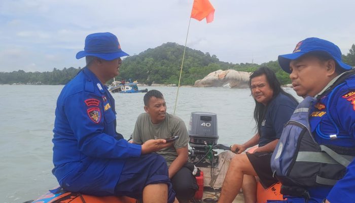 Nakhoda dan ABK KM Kerapu Putih Berhasil Diselamatkan