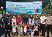 PT TIMAH Serahkan Puluhan Paket Makanan Tambahan