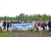 5000 Bibit Mangrove Hijaukan Pantai Takari