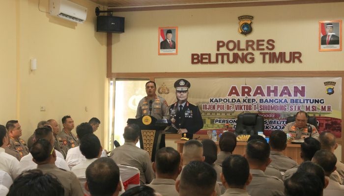 Kapolda Sampaikan Pentingnya Peran Bhabinkamtibmas