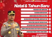 Kapolres Imbau Masyarakat Jaga Toleransi dan Keamanan Selama Nataru