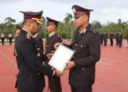 Kapolres Bangka Barat Beri Penghargaan Personel Berprestasi