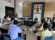 Kapolres Pimpin Rapat Persiapan HUT Satpam