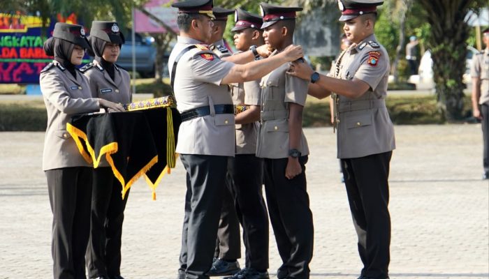 Kapolda Lantik 78 Bintara Polri