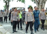 Didampingi PJU, Kapolres Bangka Kembali Cek Pos Pelayanan Pengamanan Tanjung Gudang