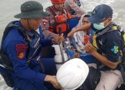 Polairud Polres Bangka Evakuasi Nelayan Sakit