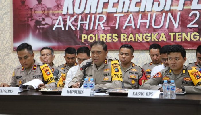 144 Kasus Berhasil Diselesaikan Polres Bangka Tengah