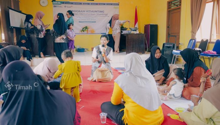Program Kemunting PT TIMAH Perkuat Ketahanan Gizi Masyarakat