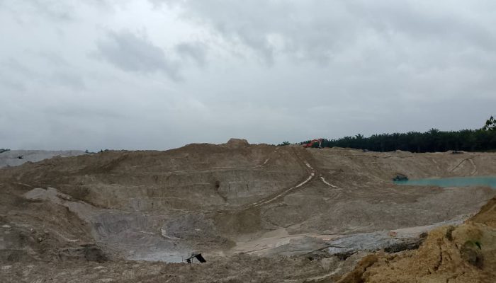 Tambang Timah Masih Menggila di Kawasan Perkantoran Pemkab Bateng