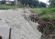 Tambang Timah di Komplek Pemda Bangka Tengah Rusak Jalan