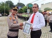 Kapolresta Pangkalpinang Beri Penghargaan Kepada 14 Anggota Satres Narkoba
