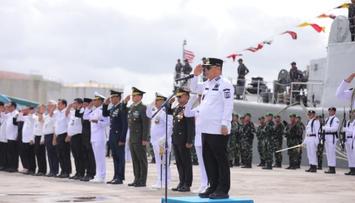 Upacara Tabur Bunga Hari Dharma Samudera 2026, Teguhkan Komitmen Jaga Kedaulatan Laut Babel