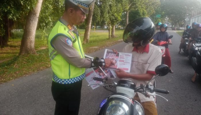 Pengendara Kaget Dikejar Polisi Lalu Lantas, Ternyata Karena Ini