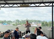 Ngopi Sambil Silaturahmi, Kabid Humas Perkenalkan Diri Kepada Awak Media