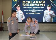 Deklarasikan Zona Integritas, Kapolres Tegaskan Komitmen Menuju WBK dan WBBM